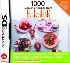 Play 1000 Cooking Recipes from Elle a Table (Europe) (En,Fr,De,Es,It) (NDSi Enhanced) Online Free