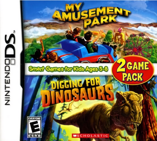 Download 2 Game Pack – My Amusement Park + Digging for Dinosaurs (USA) Nintendo DS ROM