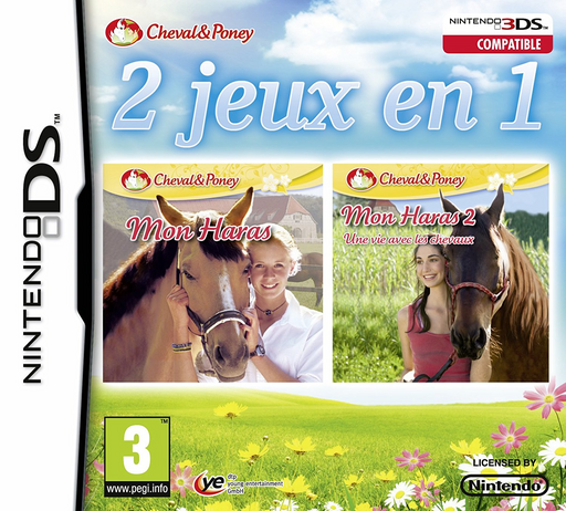 Download 2 in 1 – My Riding Stables + My Riding Stables – Life with Horses (Europe) (En,Fr,De,Es,It) Nintendo DS ROM