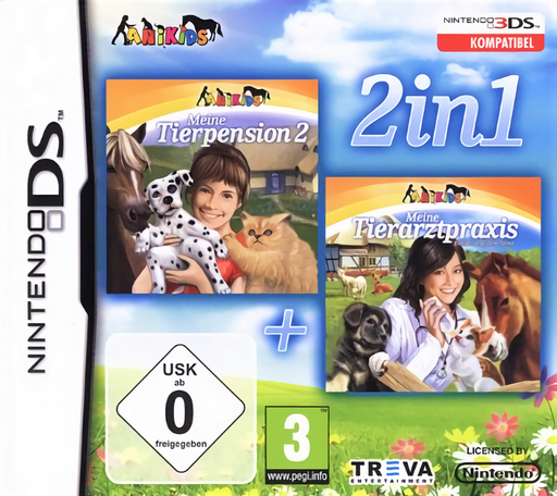 Download 2 in 1 – My Vet Practice + My Pet Hotel 2 (Europe) (En,Fr,De,Es,It) Nintendo DS ROM