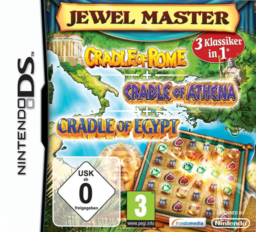 Download 3 Game Pack! – Cradle of Rome + Cradle of Athena + Cradle of Egypt (Europe) (En,Fr,De,Es,It,Nl) (Rev 1) Nintendo DS ROM