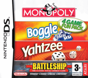 Play 4 Game Fun Pack – Monopoly + Boggle + Yahtzee + Battleship (Europe) Online Free
