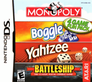 Play 4 Game Fun Pack – Monopoly + Boggle + Yahtzee + Battleship (USA) Online Free