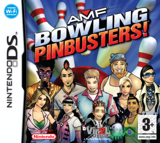 Download AMF Bowling Pinbusters! (Europe) (En,Fr,De,Es,It) Nintendo DS ROM