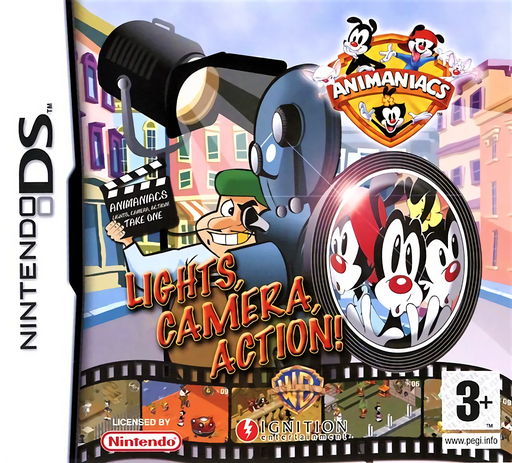 Download Animaniacs – Lights, Camera, Action! (Europe) (En,Fr,De,Es,It) (Rev 1) Nintendo DS ROM