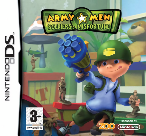 Download Army Men – Soldiers of Misfortune (Europe) (En,Fr,De,Es,It) Nintendo DS ROM