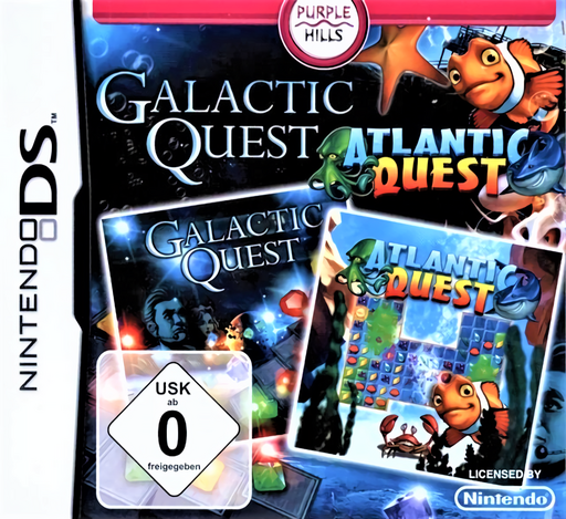 Download Atlantic Quest + Galactic Quest (Europe) (En,Fr,De,Nl) Nintendo DS ROM