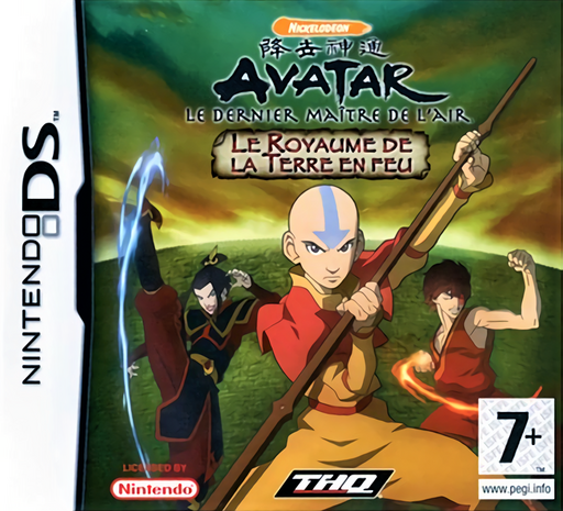 Download Avatar – The Legend of Aang – The Burning Earth (Europe) (Fr,Nl) Nintendo DS ROM