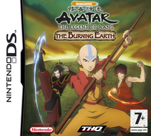 Download Avatar – The Legend of Aang – The Burning Earth (Europe) Nintendo DS ROM