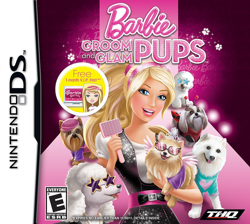 Download Barbie – Groom and Glam Pups (USA) (En,Fr) Nintendo DS ROM