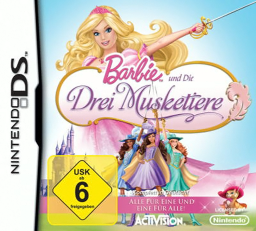 Download Barbie and the Three Musketeers (Europe) (De,It) Nintendo DS ROM
