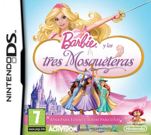 Download Barbie and the Three Musketeers (Europe) (Es,Nl) Nintendo DS ROM