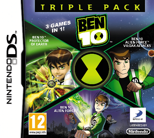 Download Ben 10 – Triple Pack (Europe) (En,Fr,De,Es,It) Nintendo DS ROM