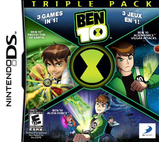 Download Ben 10 – Triple Pack (USA) (En,Fr,De,Es,It) Nintendo DS ROM