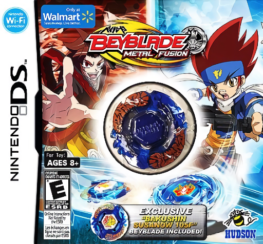 Download Beyblade – Metal Fusion (USA) (En,Fr,Es) (Walmart Exclusive) Nintendo DS ROM