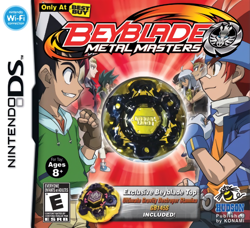 Download Beyblade – Metal Masters (USA) (En,Fr,Es) (Best Buy Exclusive) Nintendo DS ROM
