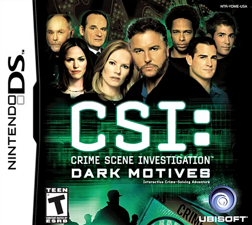 Download CSI – Crime Scene Investigation – Dark Motives (USA) (En,Fr,De,Es,It) Nintendo DS ROM