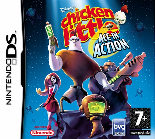 Download Chicken Little – Ace in Action (Europe) (En,Fr,De,Es,It) Nintendo DS ROM