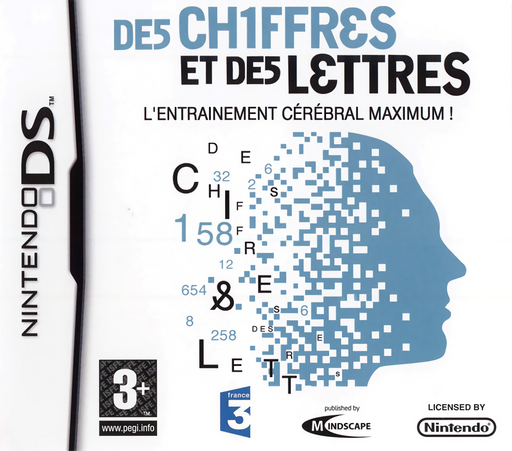 Download Chiffres et des Lettres, Des – L’Entrainement Cerebral Maximum! (France) Nintendo DS ROM