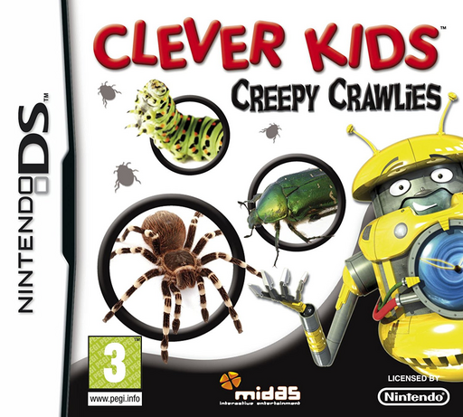 Download Clever Kids – Creepy Crawlies (Europe) (En,Fr,De,Es,It) Nintendo DS ROM