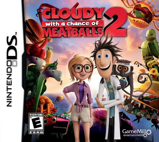 Download Cloudy with a Chance of Meatballs 2 (USA) Nintendo DS ROM