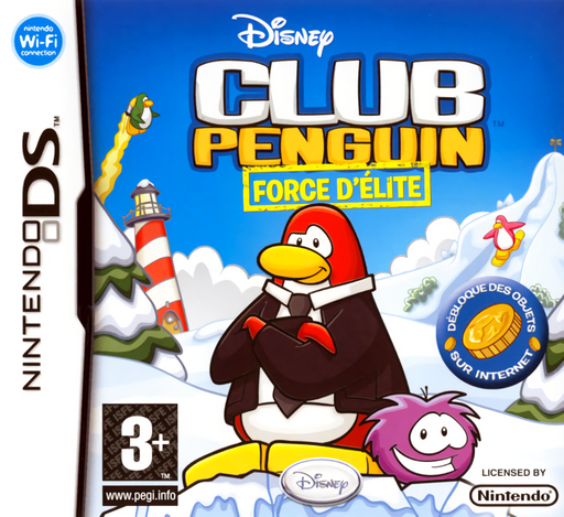 Download Club Penguin – Force d’Elite (France) Nintendo DS ROM