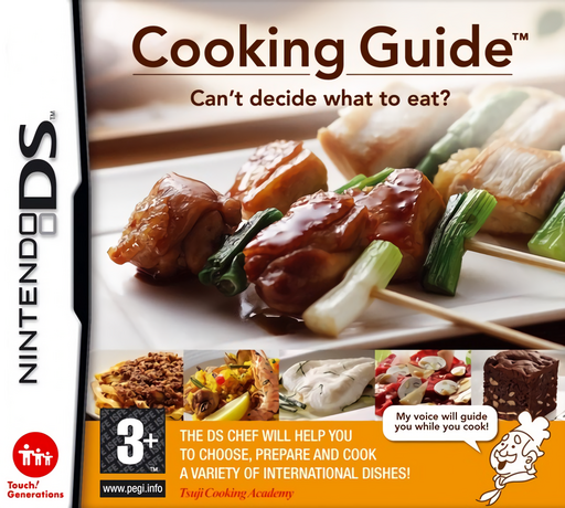 Download Cooking Guide – Can’t Decide What to Eat (Europe) (Rev 1) Nintendo DS ROM