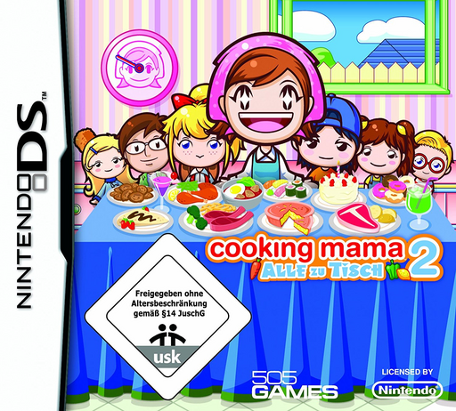 Download Cooking Mama 2 – Dinner with Friends (Europe) (En,Fr,De,Es,It) Nintendo DS ROM