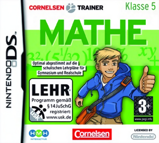 Download Cornelsen Trainer – Mathe – Klasse 5 (Europe) (En,De) Nintendo DS ROM