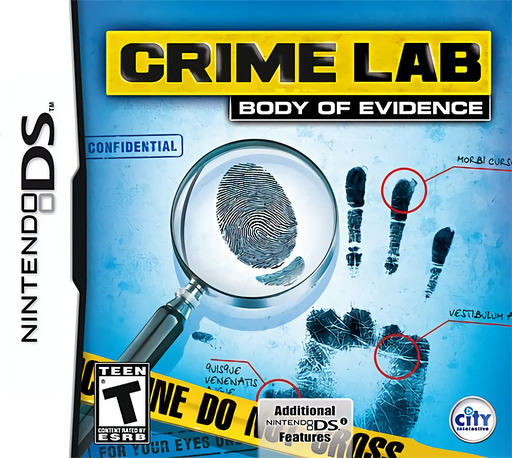 Download Crime Lab – Body of Evidence (USA) (En,Fr,Es) (NDSi Enhanced) Nintendo DS ROM