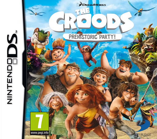 Download Croods, The – Prehistoric Party! (Europe) (En,Fr,De,Es,It) Nintendo DS ROM