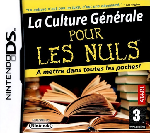 Download Culture Generale pour les Nuls, La (France) Nintendo DS ROM