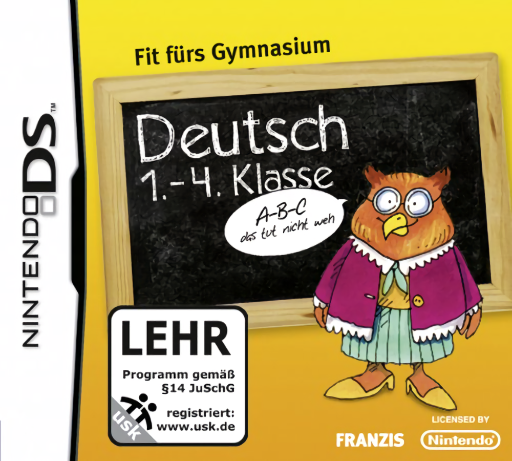 Download Deutsch 1.-4. Klasse – Fit fuers Gymnasium (Germany) Nintendo DS ROM