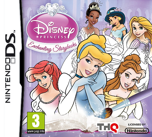 Download Disney Princess – Enchanting Storybooks (Europe) (De,Es,It) Nintendo DS ROM