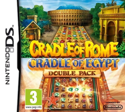 Download Double Pack – Cradle of Rome + Cradle of Egypt (Europe) (En,Fr,Es,It) Nintendo DS ROM