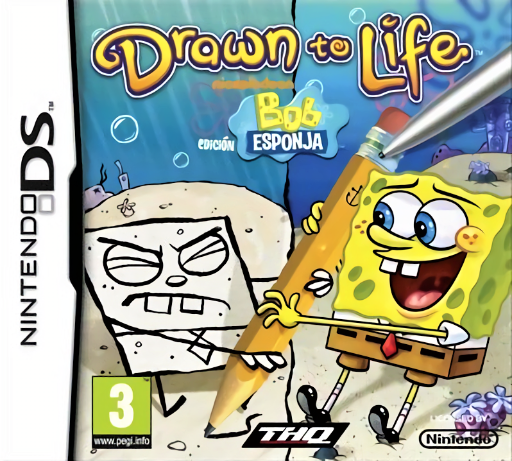 Download Drawn to Life – Edicion Bob Esponja (Spain) Nintendo DS ROM