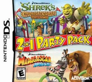 Download DreamWorks 2-in-1 Party Pack (USA) (En,Fr) Nintendo DS ROM