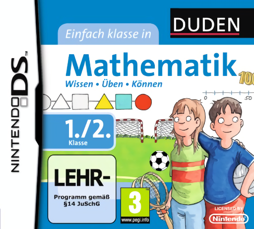 Download Duden – Einfach Klasse in Mathematik – 1. und 2. Klasse (Germany) Nintendo DS ROM
