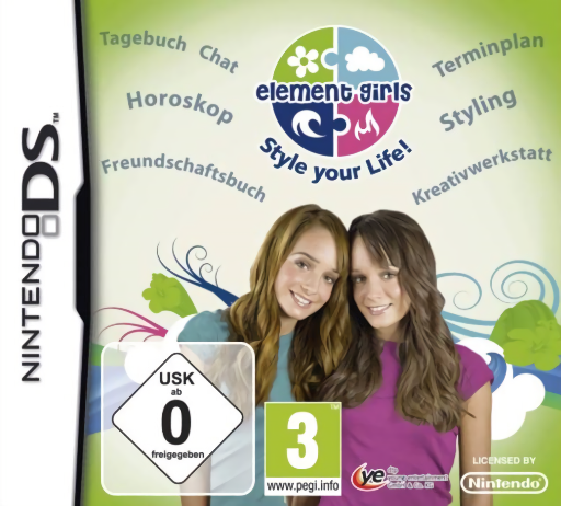Download Element Girls – Style Your Life! (Europe) (Fr,De) Nintendo DS ROM