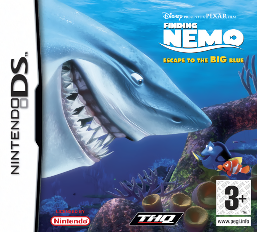 Download Finding Nemo – Escape to the Big Blue (Europe) (Fr,Nl) Nintendo DS ROM