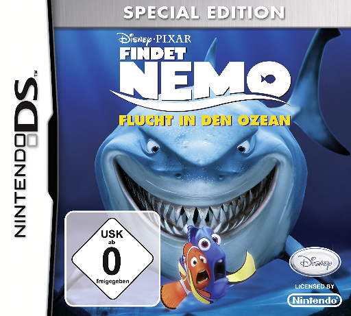 Download Finding Nemo – Escape to the Big Blue – Special Edition (Europe) (En,Es) Nintendo DS ROM