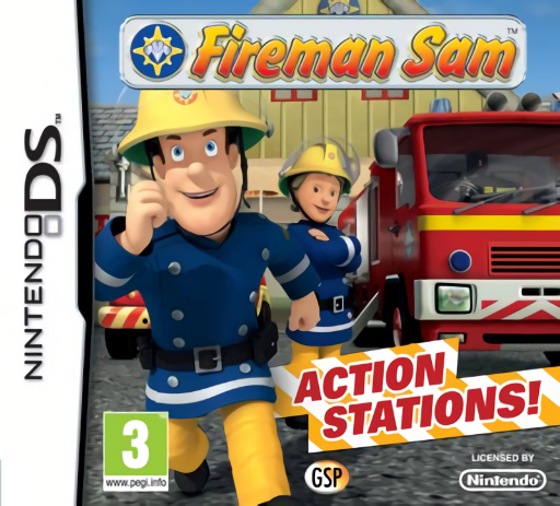 Download Fireman Sam – Action Stations (Europe) Nintendo DS ROM