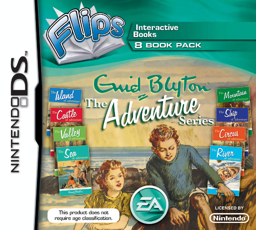 Download Flips 8 Book Pack – Enid Blyton – The Adventure Series (Europe) Nintendo DS ROM