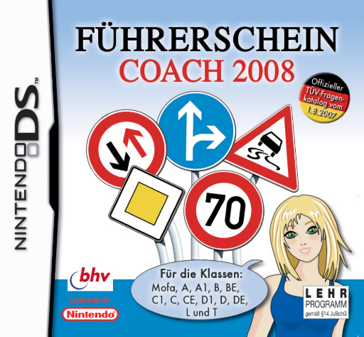 Download Fuehrerschein Coach 2008 (Germany) Nintendo DS ROM