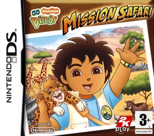 Download Go, Diego, Go! – Safari Rescue (Europe) (En,Fr,Nl) Nintendo DS ROM