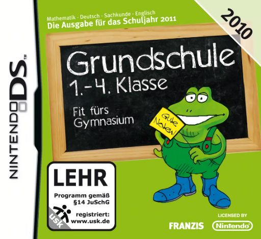 Download Grundschule 1.-4. Klasse – Fit fuers Gymnasium 2010 (Germany) Nintendo DS ROM