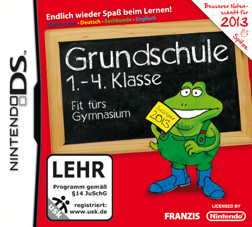 Download Grundschule 1.-4. Klasse – Fit fuers Gymnasium 2013 (Germany) Nintendo DS ROM
