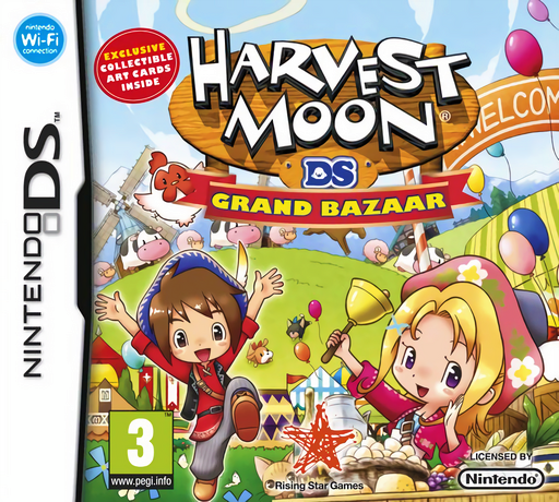 Download Harvest Moon DS – Grand Bazaar (Europe) (En,Fr,De,Es,It) Nintendo DS ROM