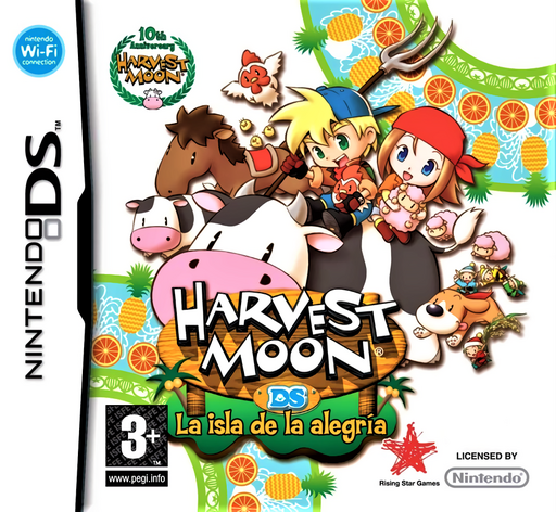 Download Harvest Moon DS – Island of Happiness (Europe) (En,Fr,De,Es,It) Nintendo DS ROM
