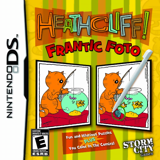 Download Heathcliff! – Frantic Foto (USA) (En,Fr,Es) Nintendo DS ROM